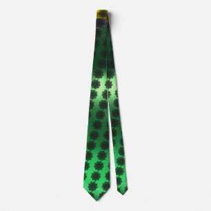 Corbata GÓTICO SUN CELTIC KNOTS Emerald Green