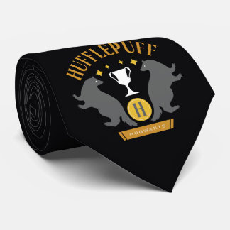 Corbata Grabador HUFFLEPUFF™ y gráfico del Orgullo de la C