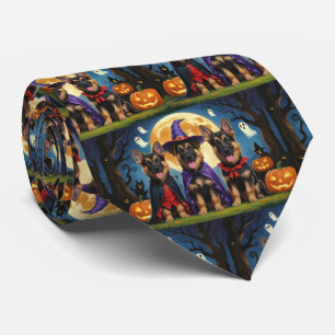 Corbata Gracioso calabaza Halloween de los perros pastores