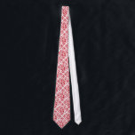 Corbata Gracioso Geek QR Code Feliz Navidad<br><div class="desc">Navidades divertidos se unen para los frikis con código QR leyendo ¡Feliz Navidad! en rojo y blanco. Usted puede usar uno de los muchos servicios en línea para generar su propio código QR y para personalizar este vínculo de Navidades geniales con su propio mensaje de vacaciones personalizado que sus amigos...</div>