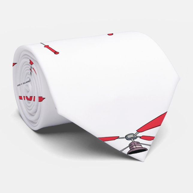 Corbata Gracioso Gorra Gadget Helicopter. (Enrollado)