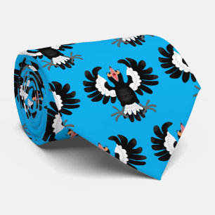 Corbata Gracioso ilustracion de personalizado magpie austr