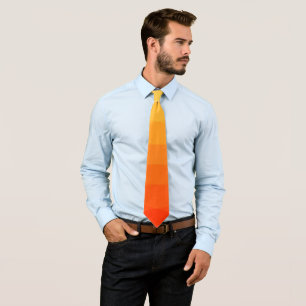 Corbata Gradiente amarillo y Naranja
