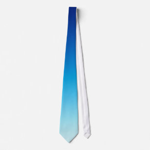Corbata Gradiente azul