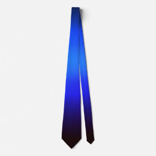 Corbata Gradiente azul luminiscente Ombre Necesario