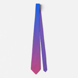 Corbata Gradiente azul y rosa oscuro