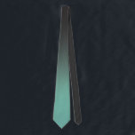 Corbata Gradiente de color verde negro<br><div class="desc">Corbata de cuello del gradiente Ombre color verde negro. Elementos coincidentes disponibles.</div>