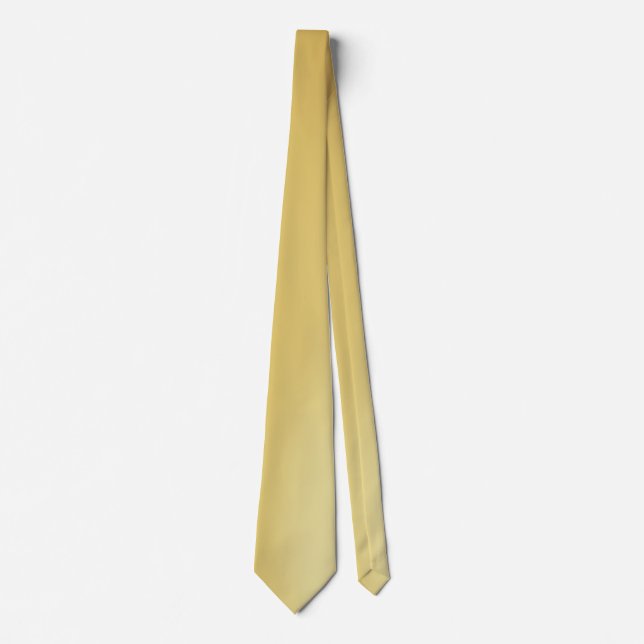 Corbata Gradiente de Oro Suave (Anverso)