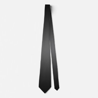 Corbata Gradiente Gris Luminescente Tejido De Cuello De Om