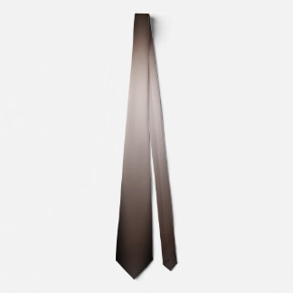 Corbata Gradiente gris marrón masculino de cuello