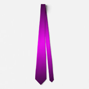 Corbata Gradiente Magenta Púrpura Ombre Elegante y