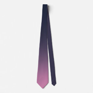 Corbata Gradiente moderno de color rosa púrpura
