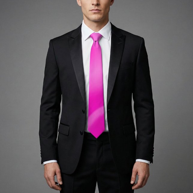 Corbata Gradiente Ombre Rosa Vibrante (Subido por el creador)