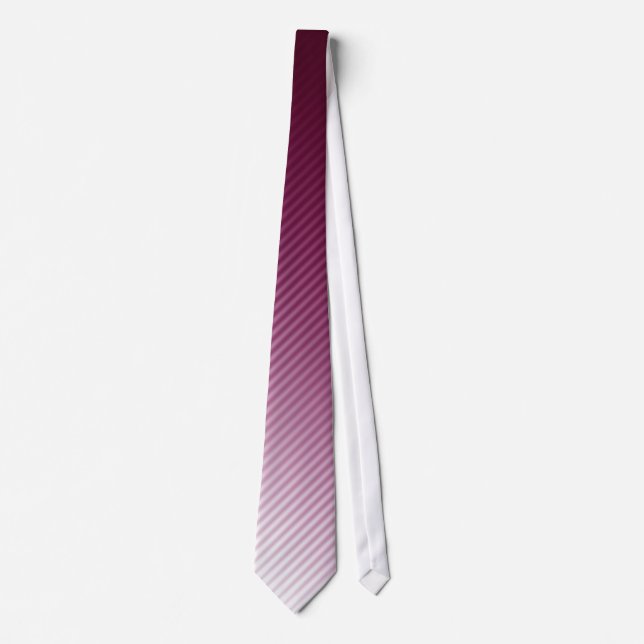 Corbata Gradiente Patrón de rayas modernas con estilo Guay (Anverso)