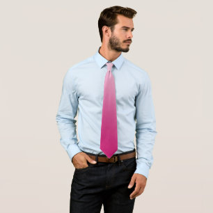 Corbata Gradiente rosa caliente