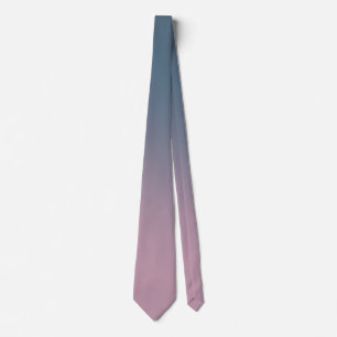 Corbata Gradiente rosa y púrpura