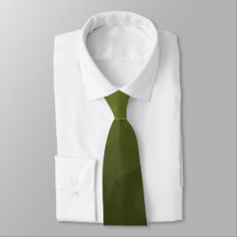 Corbata Gradiente verde oscuro del ejército Patrón de mall