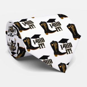 Corbata Graduación de Cowboy Brown Boots