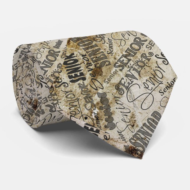 Corbata Graduación de personas de edad (Enrollado)