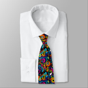 Corbata Graffiti Neck Tie