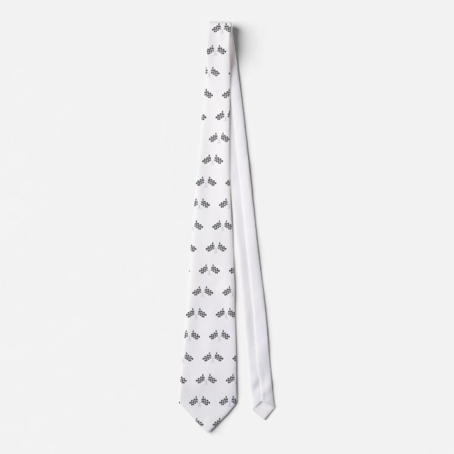 Corbata gráfico de indicadores de carreras con control (Anverso)