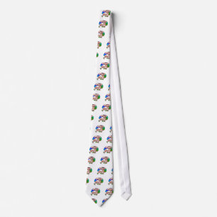 Corbata gráfico de llave de lucha libre