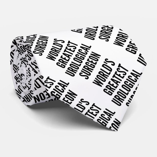 Corbata Gran Cirujano Urológico del Mundo (Enrollado)