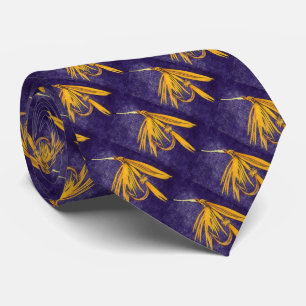 Corbata "Gran Mayo Amarillo" Trucha Mosca