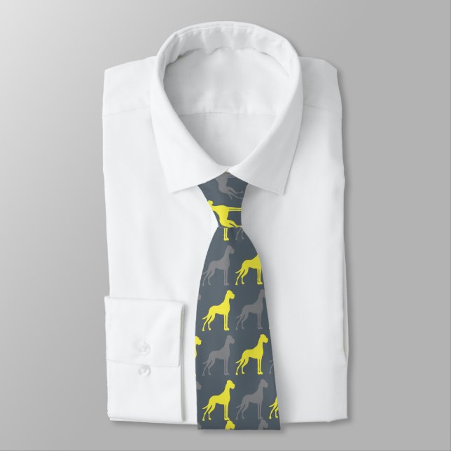 Corbata Gran patrón de danés (Atado)