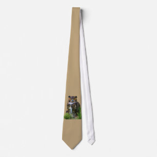 Corbata Gran personalizable del búho de cuernos