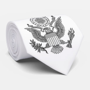 Corbata Gran Sello de los Estados Unidos de América (EE. U