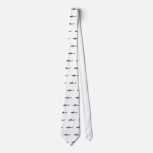 Corbata Gran tiburón blanco