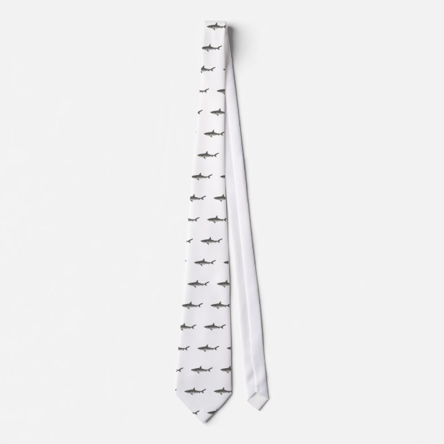 Corbata Gran tiburón blanco (Anverso)
