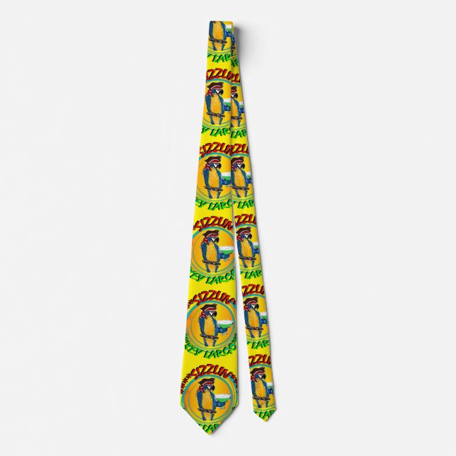 CORBATA GRANDES LOROS CHISPEANTES (Anverso)