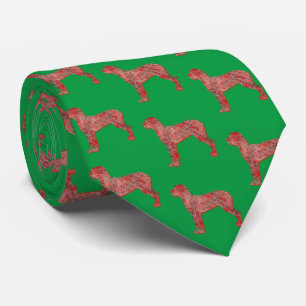 Corbata Grandes Navidades daneses Perro Silhouette Cuello