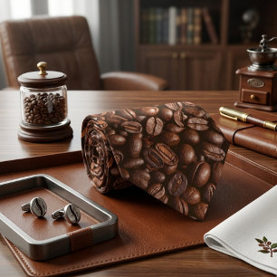 Corbata Granos de Café
