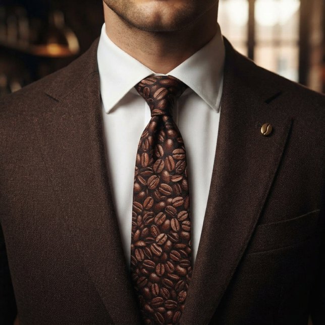 Corbata Granos de Café (Subido por el creador)