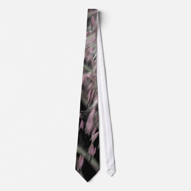 Corbata Grasas acuáticas en rosa (Anverso)
