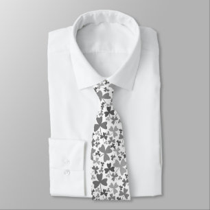 Corbata Gray Shamrock