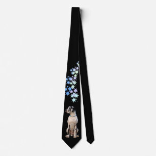Corbata Great dane en negro