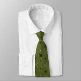 Corbata Green Mid Century Modern Tie