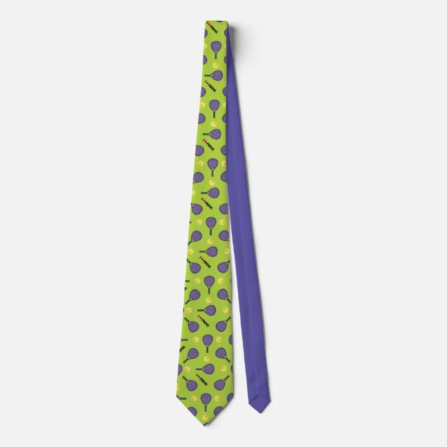 Corbata ¡🎾 Green Padel Power! (Anverso)