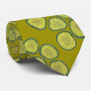 Corbata Green Sweet Pickle Chips Pickles Pattern Dill Food