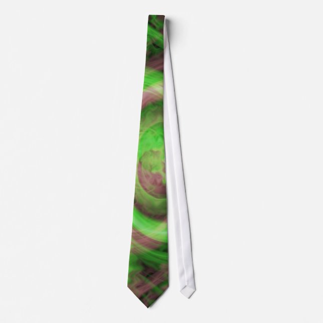 Corbata Green Swirls Tie (Anverso)