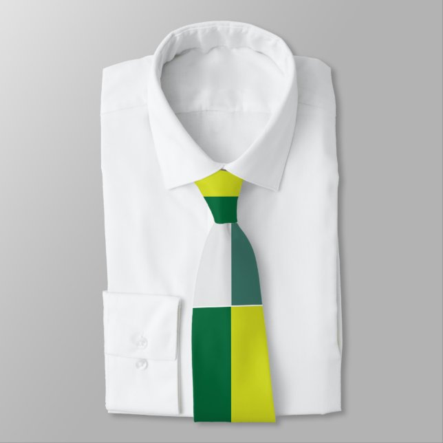 Corbata Green Tartan Checkered (Atado)