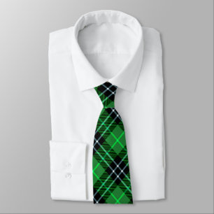 Corbata Green Tartán Scottish Plaid