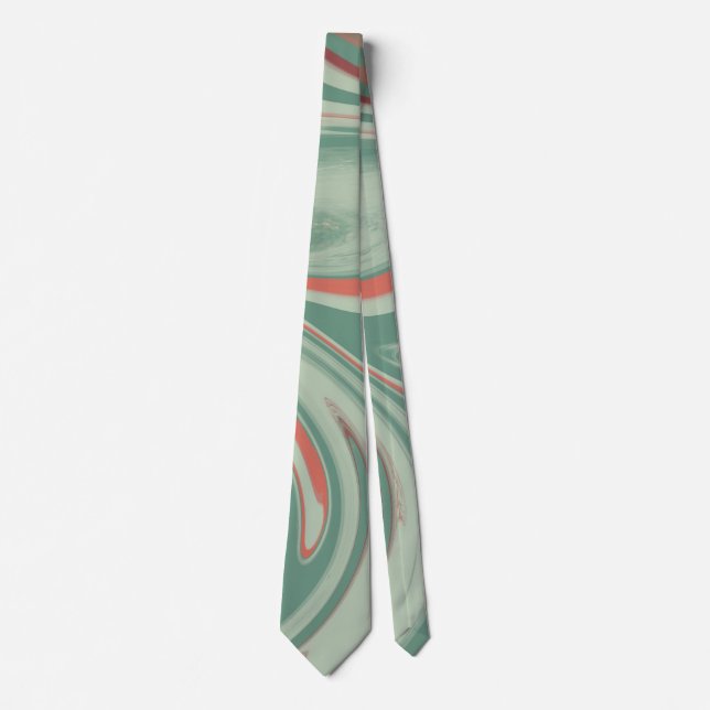 Corbata Green Vibe. (Anverso)