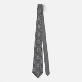 Corbata Grey Indian print