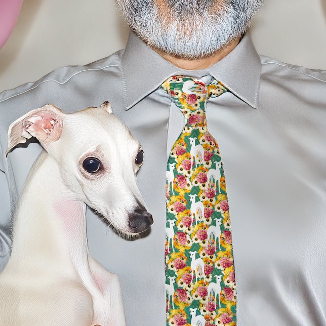 Corbata Greyhounds y Flores italianos (Subido por el creador)