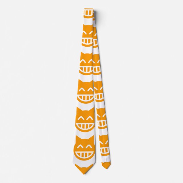 Corbata Grinning Emoji Cat (Anverso)